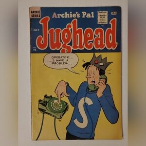 Archie's Pal Jughead #74 1961 Archie Comics Chimp Gets Loose At Riverdale Silver